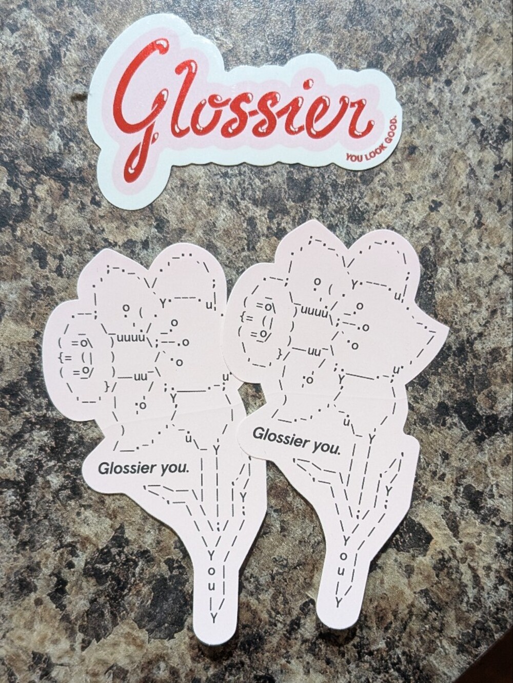 Glossier Stickers